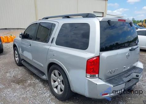 2008 Nissan Armada Le from USA, damaged, VIN 5N1AA08D58N621849